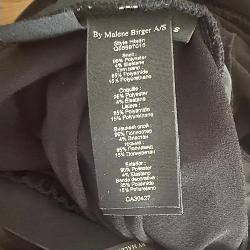 By Malene Birger Hixan Black Jumpsuit Size Small - Picture 13 of 13